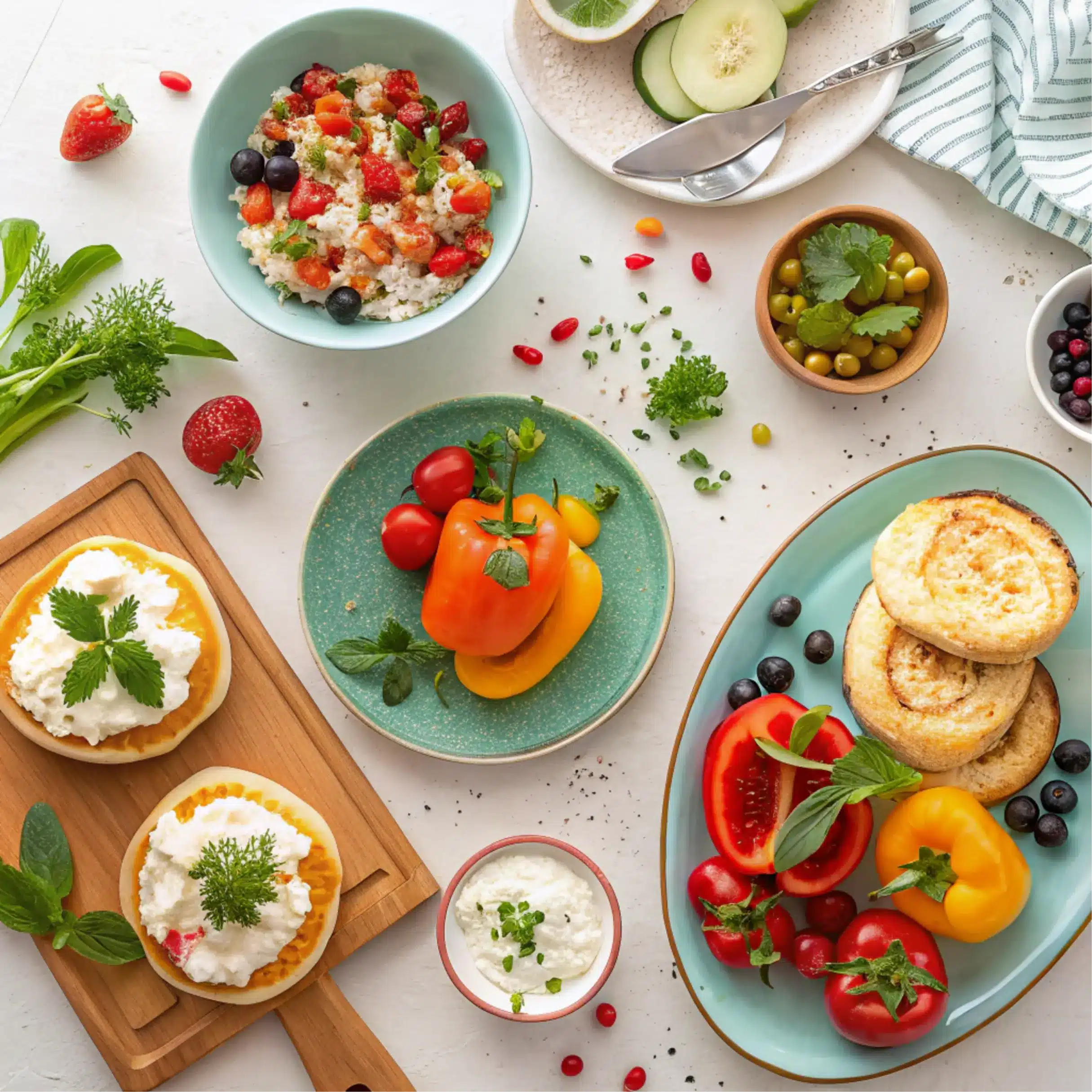 Healthy and versatile cottage cheese recipes.