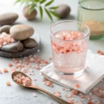 Pink Himalayan salt water for weight loss